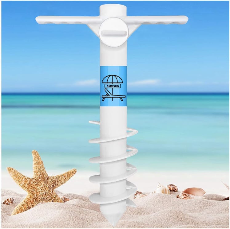 AMMSUN Beach Umbrella Sand Anchor
