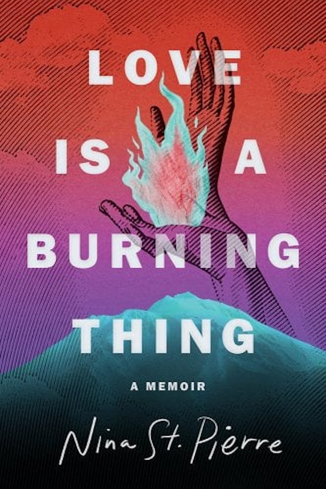 Cover of Love Is a Burning Thing by Nina St. Pierre.