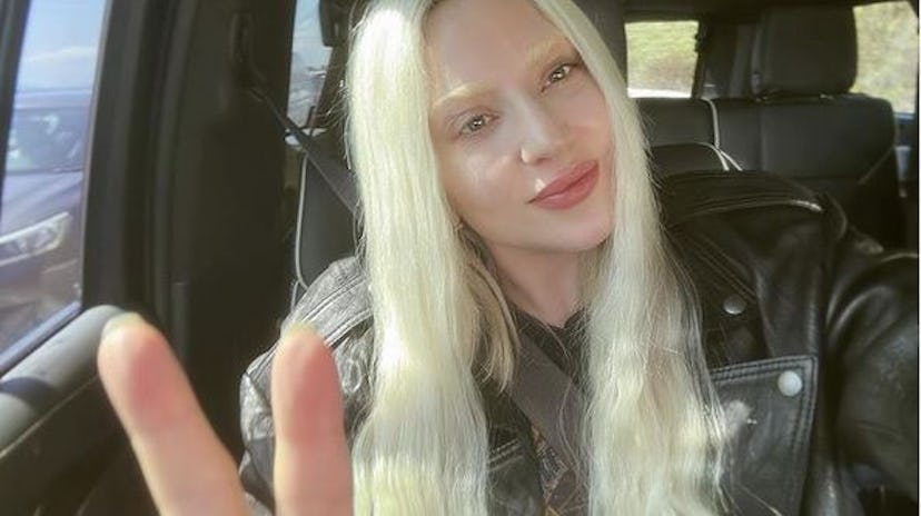 Lady Gaga hinted at new music in her 38th birthday update on Instagram on March 28.