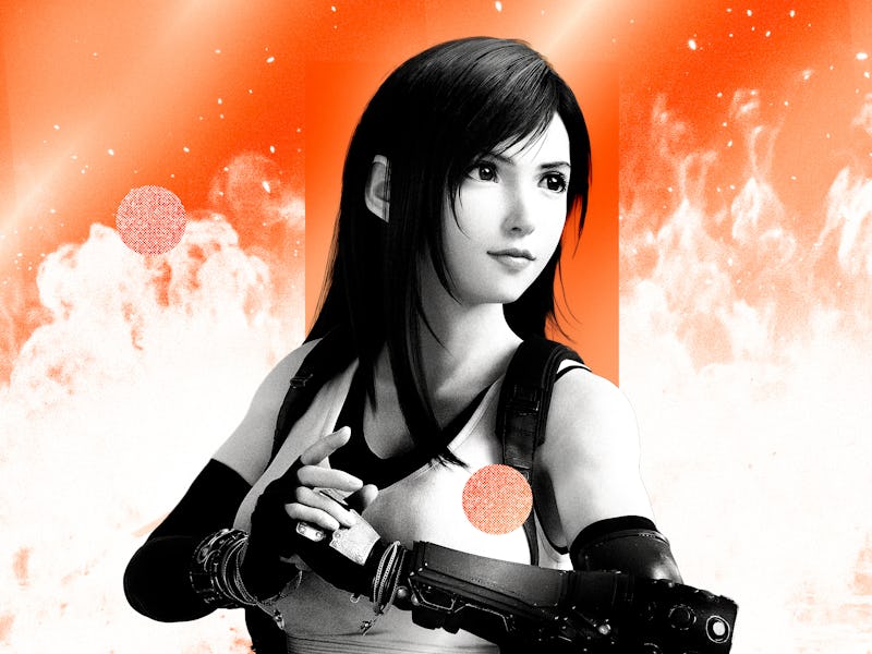 artwork of Tifa in Final Fantasy 7 Rebirth