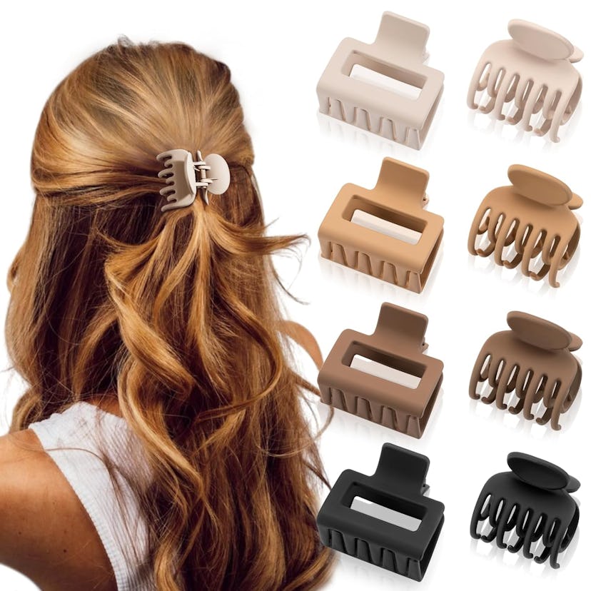 Non-Slip Hair Claw Clips