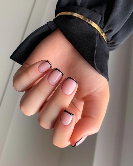 I Tried the Invisible French Manicure Trend: See Photos
