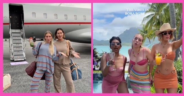 Several social media influencers headed to Bora Bora courtesy of Tarte Cosmetics, and the trip has c...