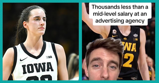 Despite being arguably the best collegiate basketball player, Caitlin Clar's rookie season salary is...