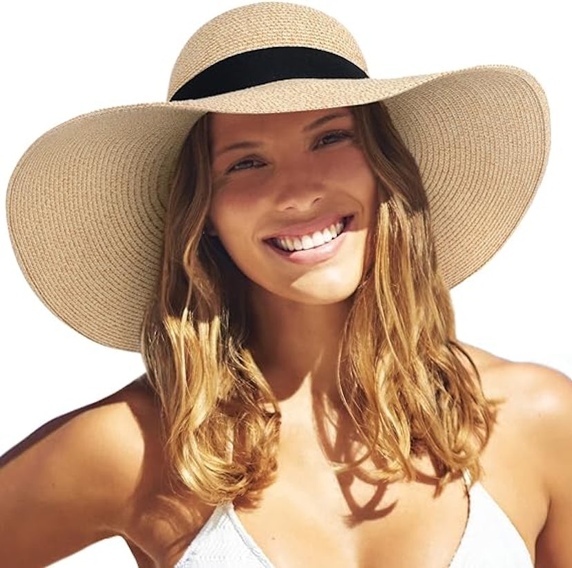 Wide Brim Straw Hat