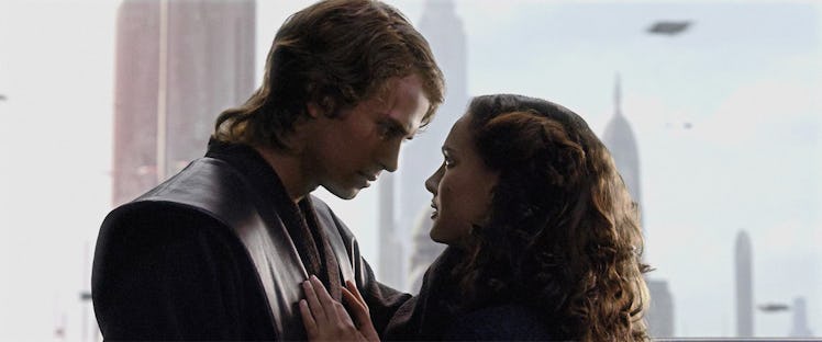 Hayden Christensen and Natalie Portman in Star Wars: Episode III — Revenge of the Sith