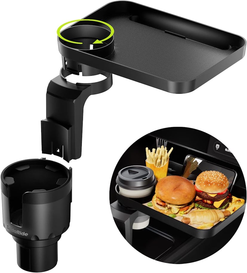 3-in-1 Car Cup Holder Tray