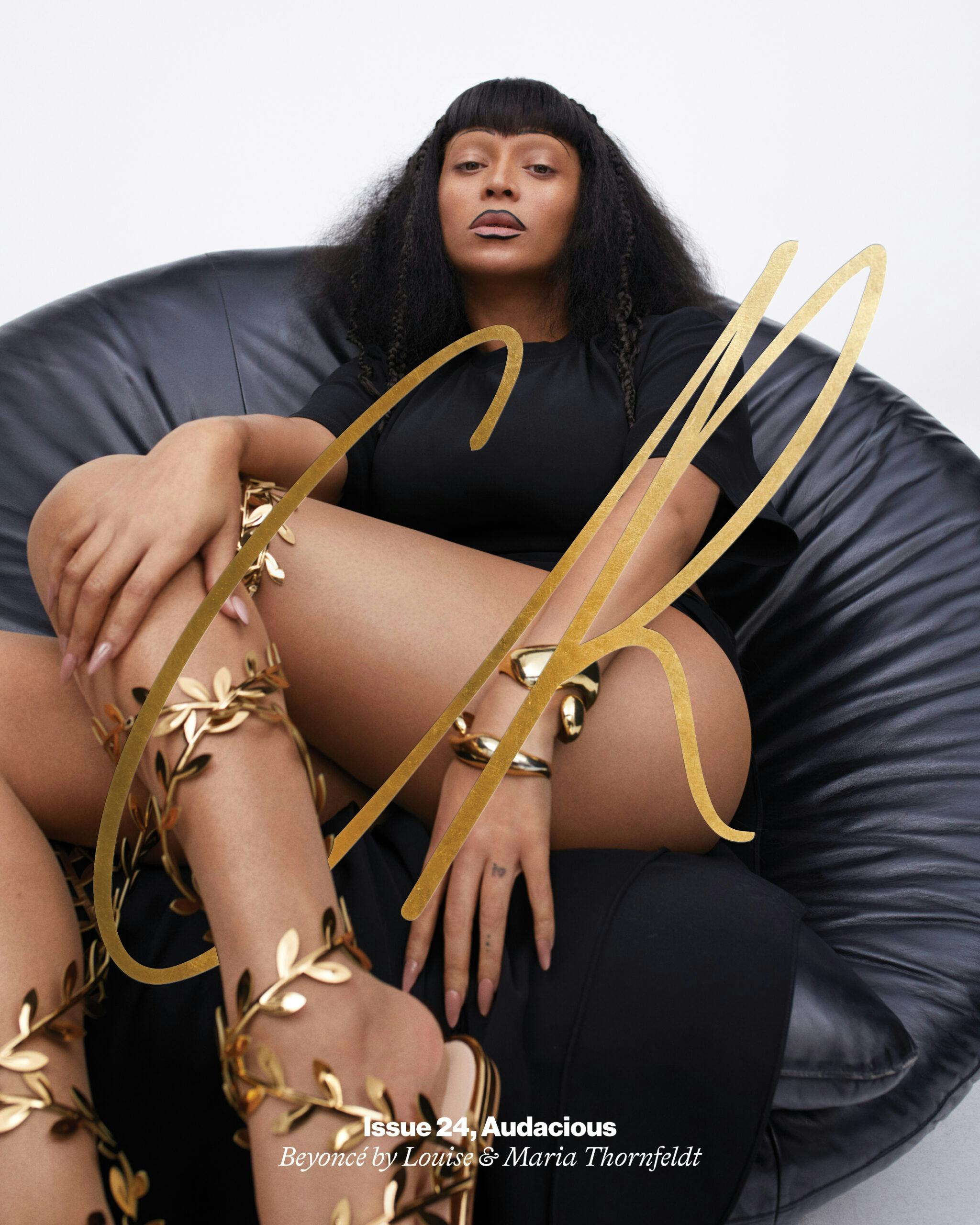 Beyoncé on the cover of CR Fashion Book Issue 24.