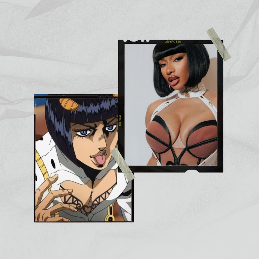 Megan Thee Stallion’s jet-black bob is inspired by Bruno Bucciarati from the anime “JoJo’s Bizarre A…