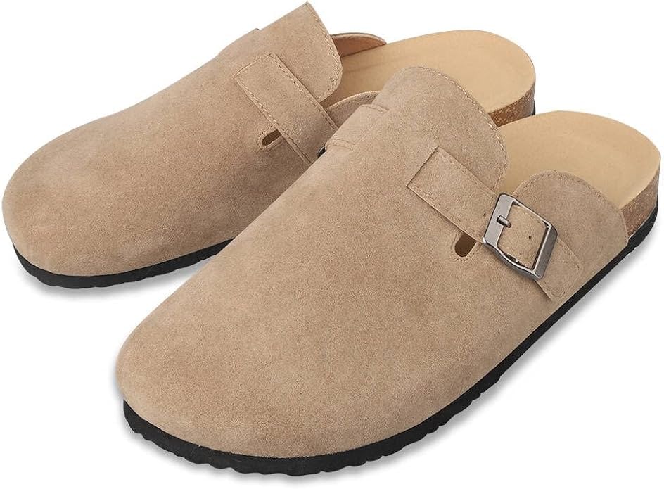 WINSEAD Suede Clogs