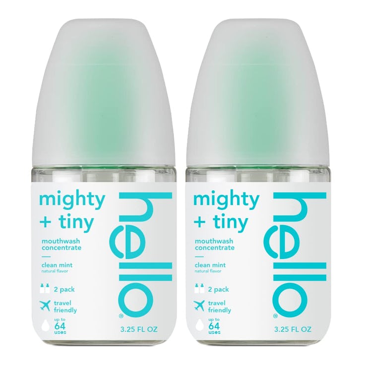 Hello Clean Mint Mouthwash Concentrate (2-Pack)