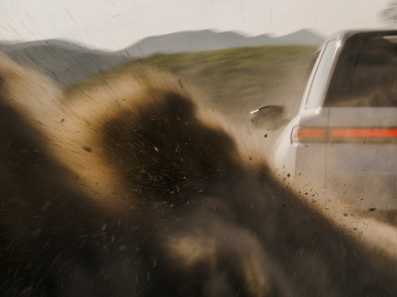 Teaser image of Rivian's R2