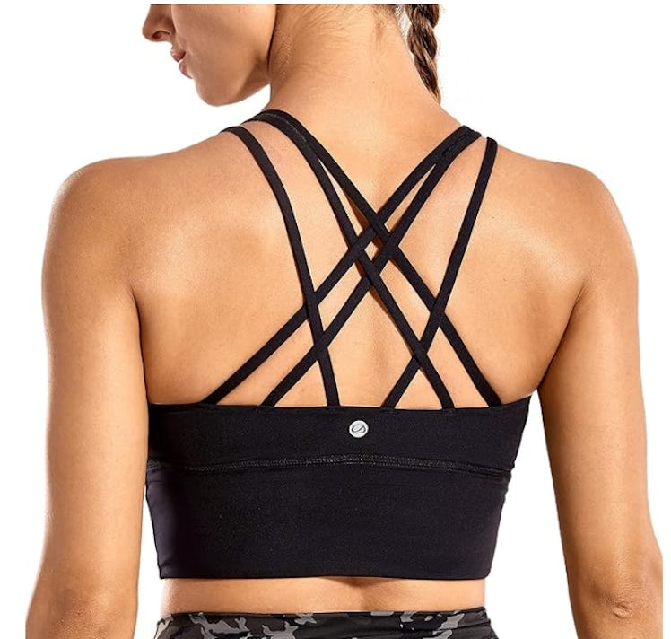 CRZ YOGA Strappy Longline Sports Bra