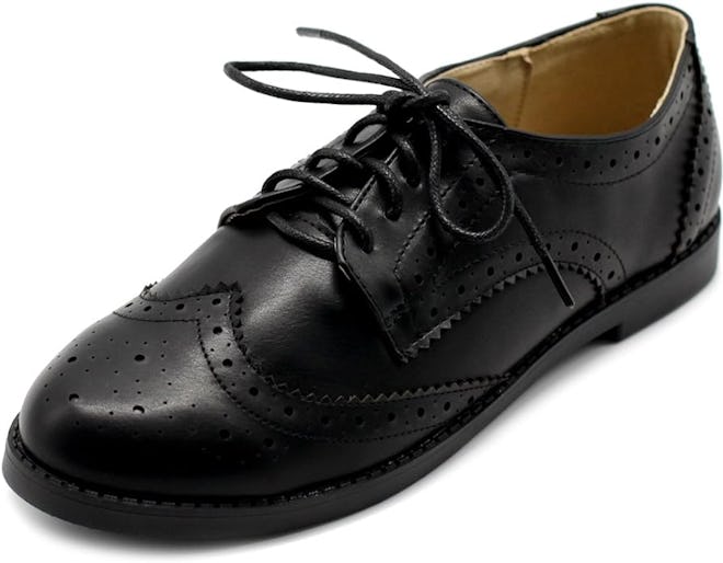 Ollio Lace-Up Oxford Shoes