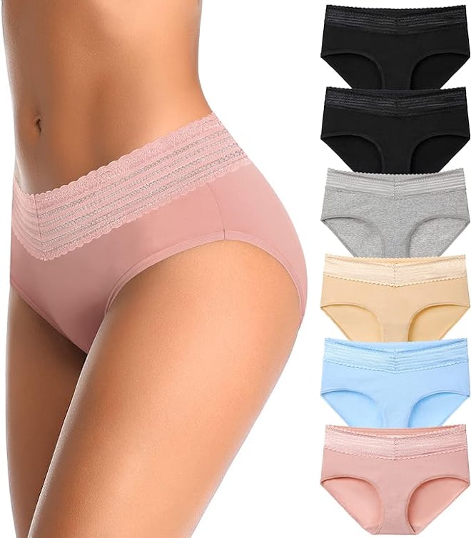 K-CHEONY Cotton Underwear (6-Pack)