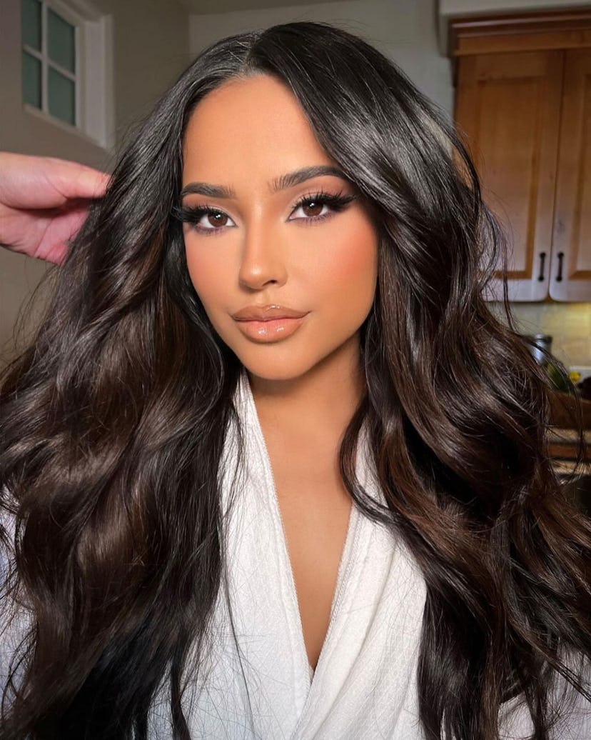 Becky G beauty routine