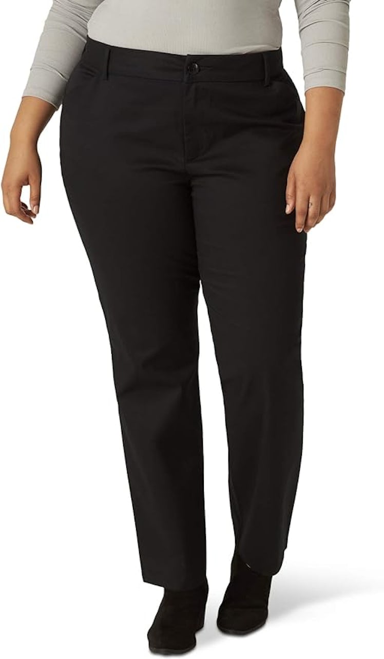 Lee Wrinkle Free Relaxed Fit Straight Leg Pant
