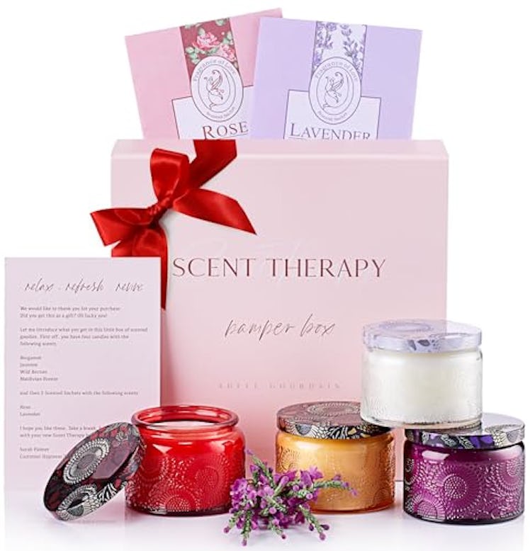 ADELEGOURDAIN Aromatherapy Candle Gift Set 