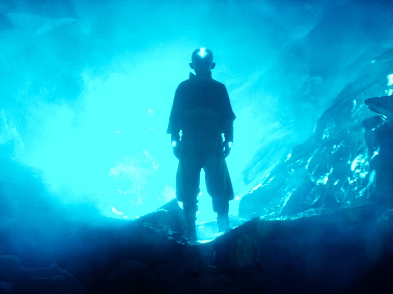 Gordon Cormier as Aang in Avatar: The Last Airbender