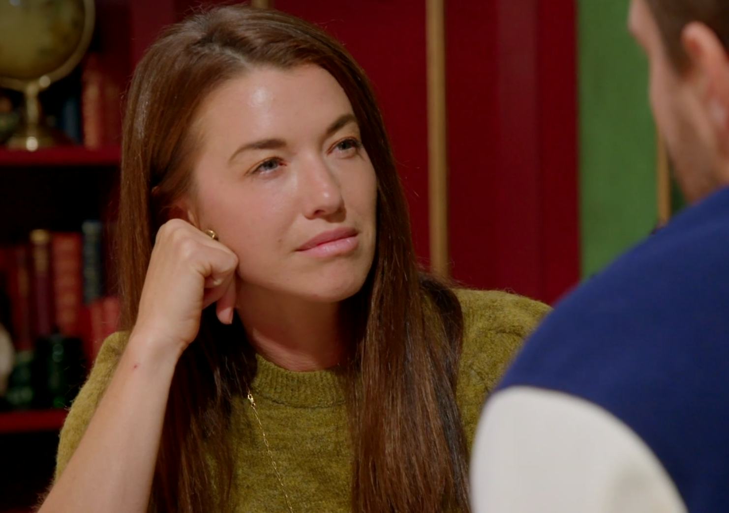 Parvati and Peter on &lsquo;The Traitors.&rsquo; Screenshot via Peacock