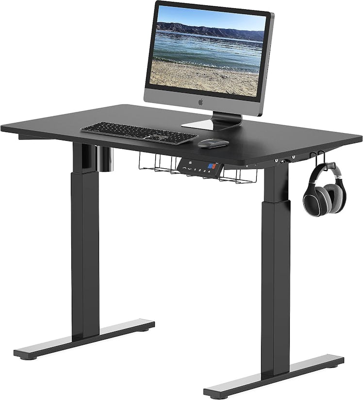 SHW Memory Preset Electric Height Adjustable Standing Desk