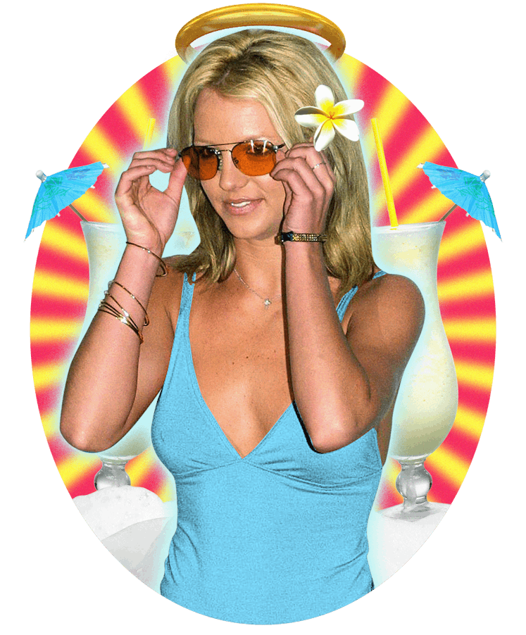 Britney Spears is the patron saint of spring break.