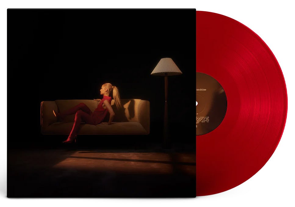 Ariana Grande’s Eternal Sunshine cover and vinyl