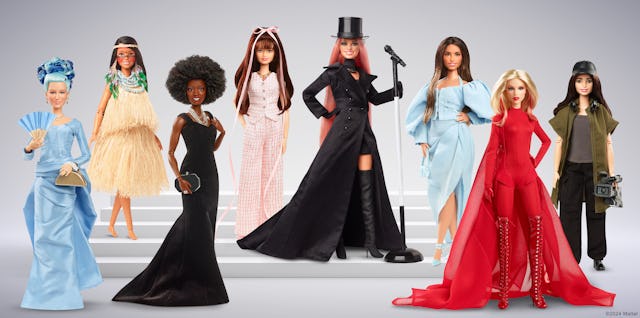 Barbie is celebrating 65 years with eight new role model dolls, including Viola Davis, Shania Twain,...
