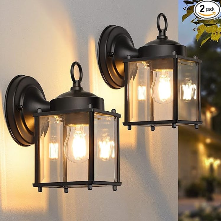 MATAMEYE Outdoor Wall Lantern (2-Pack)