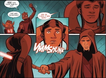 A possible Sith Pureblood in Doctor Aphra #29.
