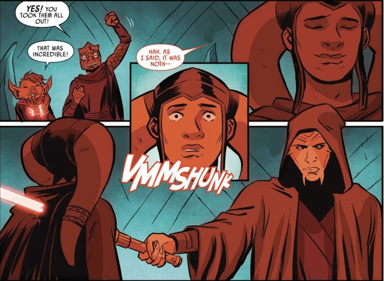 A possible Sith Pureblood in Doctor Aphra #29.