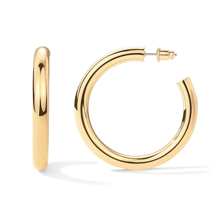 PAVOI 14K Chunky Open Hoops