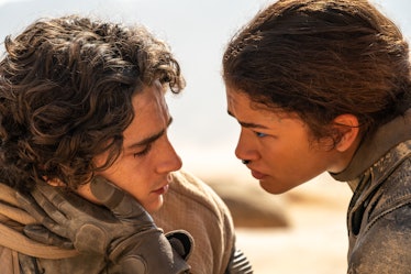 Timothee Chalamet and Zendaya in Dune: Part Two