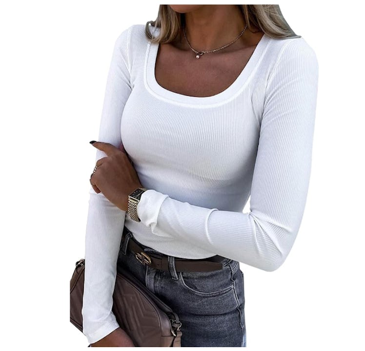 Roselux Ribbed Long Sleeve Shirt