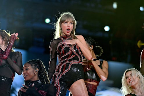 Taylor Swift performs at the Eras Tour.