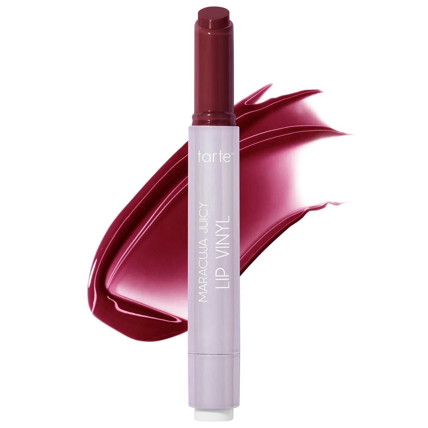 tarte Maracuja Juicy Lip Vinyl in Sheer Berry