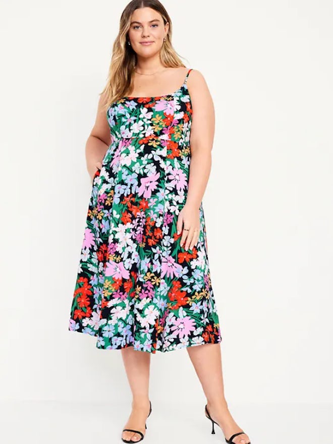 A floral blue Easter dress from Old Navy.