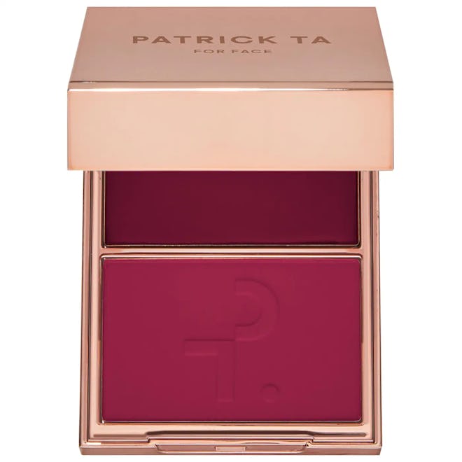Patrick Ta Major Headlines Double-Take Crème & Powder Blush Duo in She’s Wanted