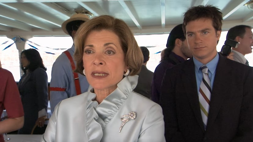 Lucille and Michael Bluth in 'Arrested Development.'