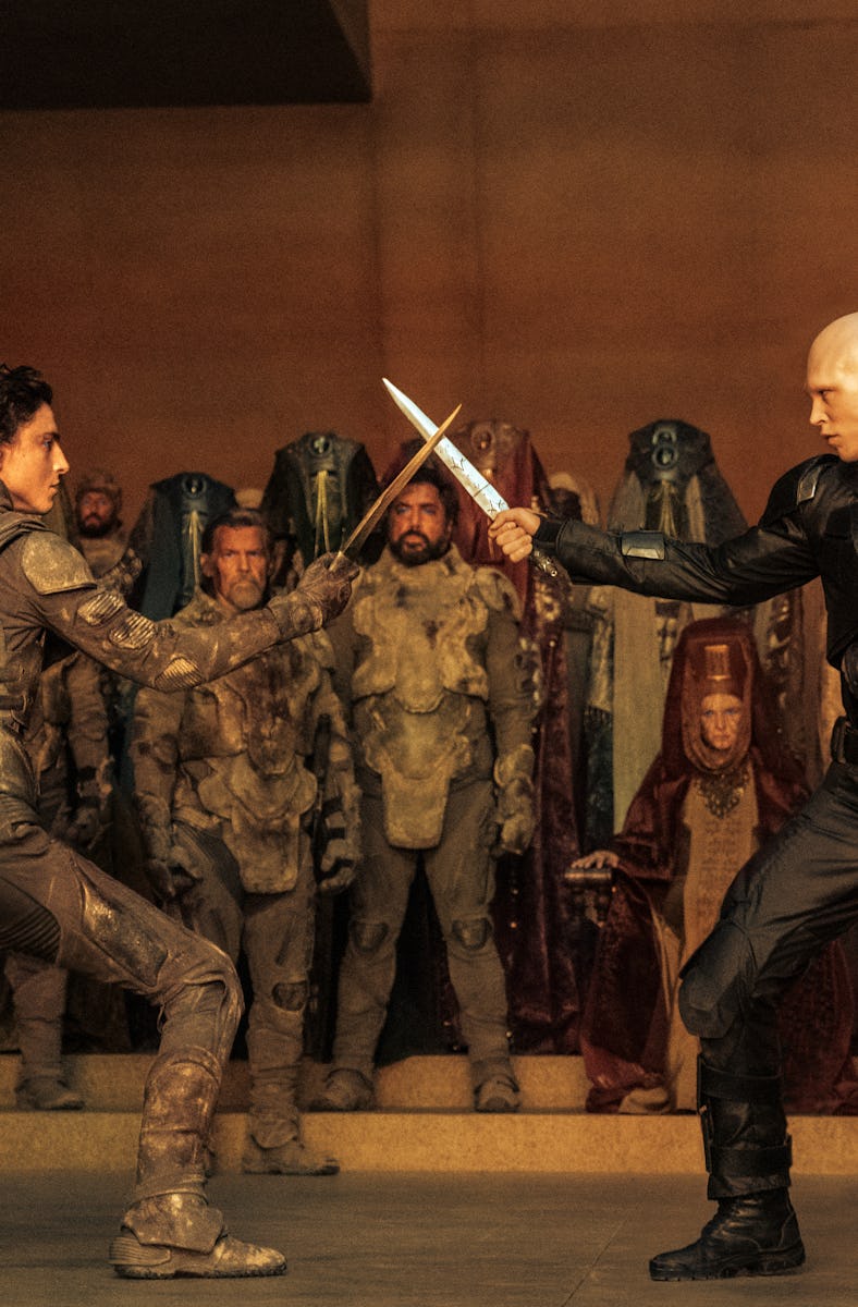 Timothée Chalamet and Austin Butler in 'Dune: Part Two'