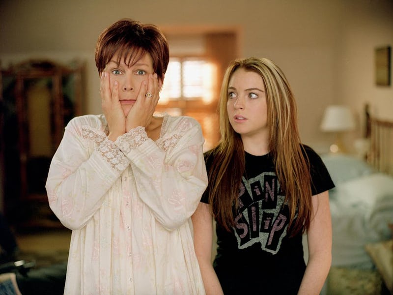 Jamie Lee Curtis and Lindsay Lohan in Freaky Friday
