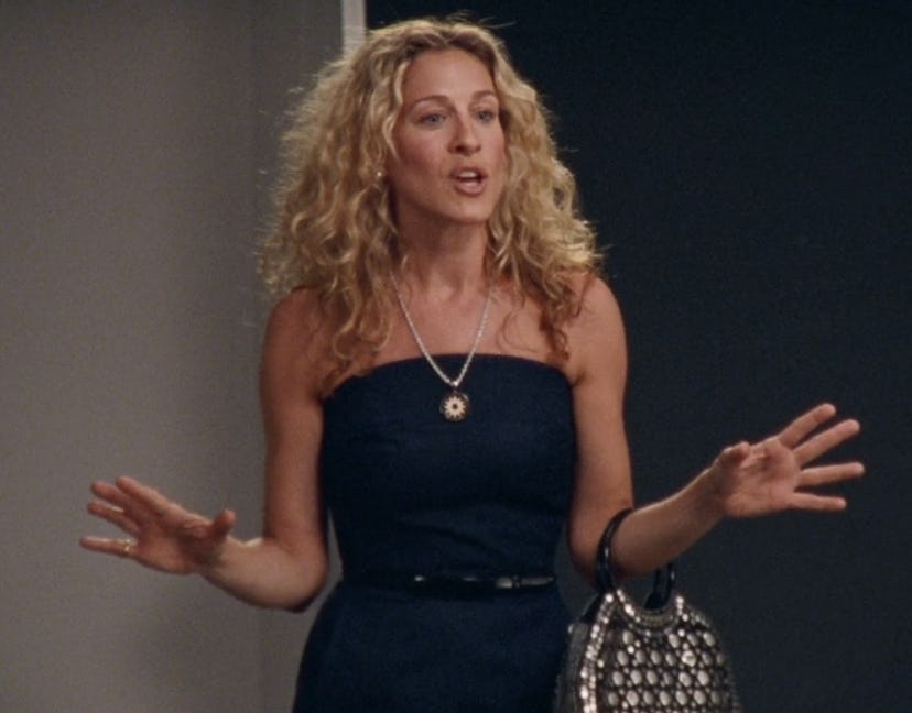 Carrie on ‘Sex and the City.’ Screenshot via Max