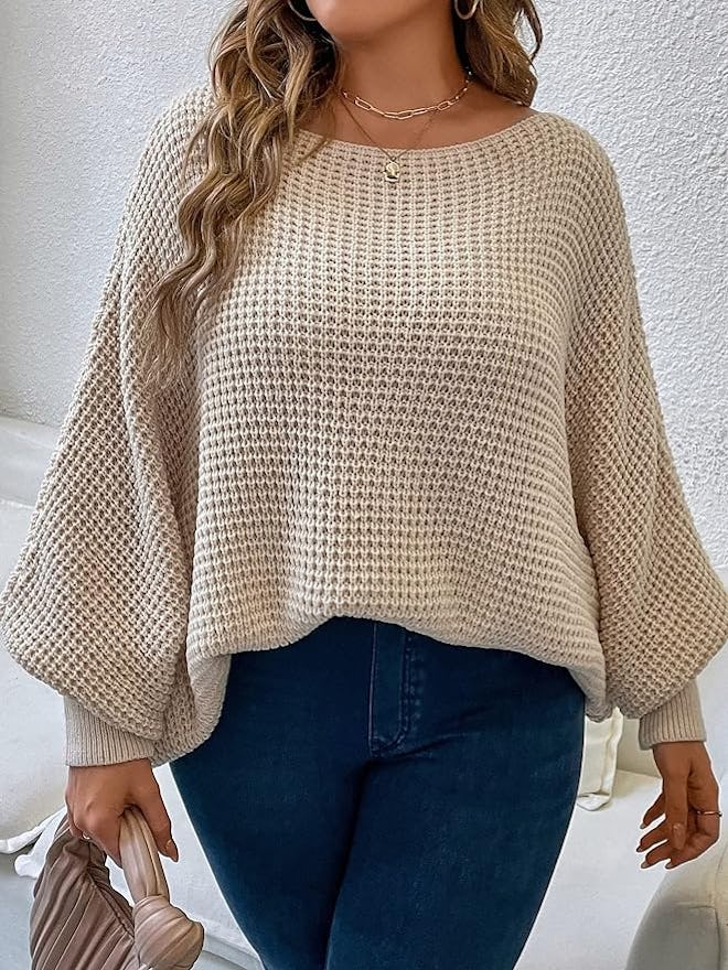SOLY HUX Plus Size Pullover Top