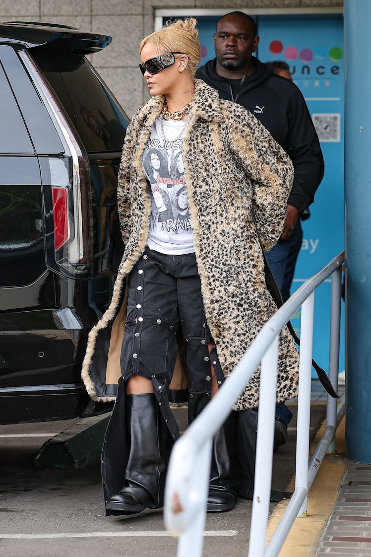 Rihanna in Los Angeles, March 30, 2024.