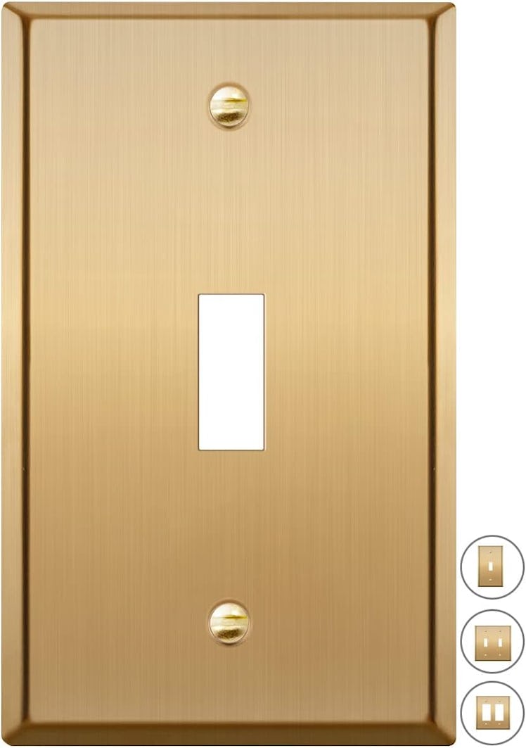 Rio Salto Gold Light Switch Wall Plate