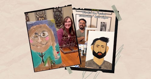 The "paint each other" date night trend on TikTok.