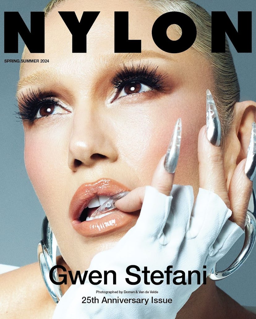 Gwen Stefani stars in Nylon's April 2024 issue.