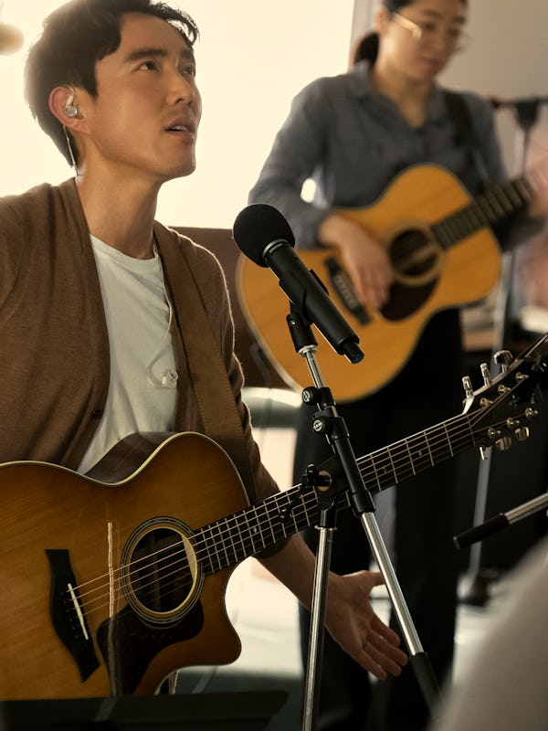 In Netflix’s Beef, Justin Min played a twerpy church singer.