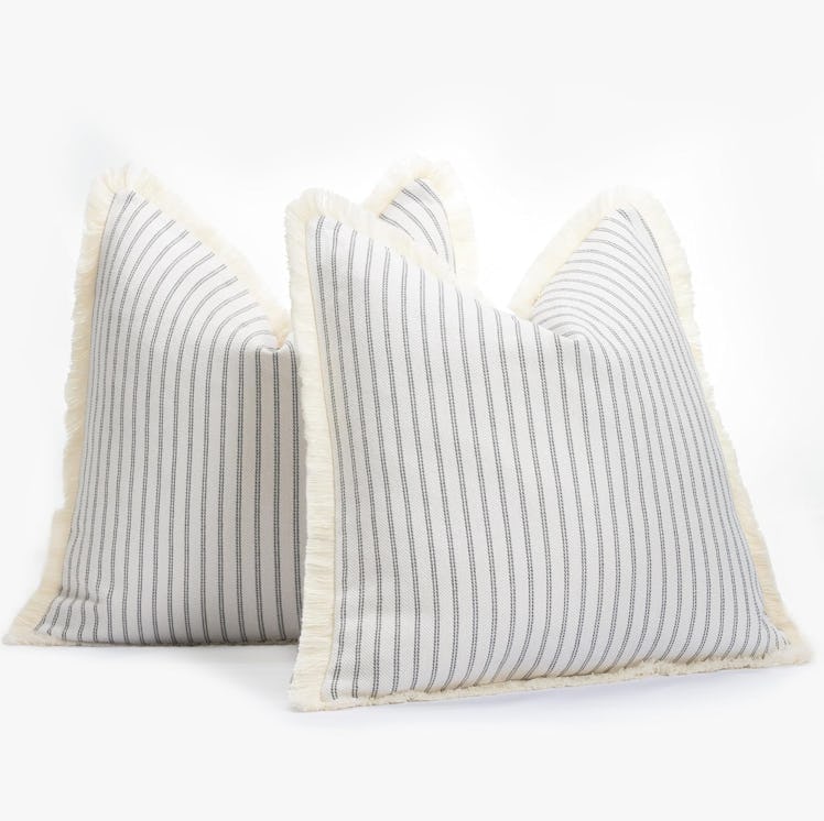 DKwizme Farmhouse Pillow Covers (Set of 2)