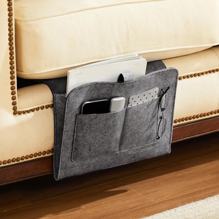 YOUDENOVA Hanging Bedside Caddy Organizer